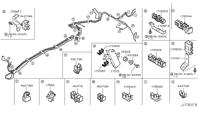 2008 Infiniti M35 Fuel Piping Diagram 5