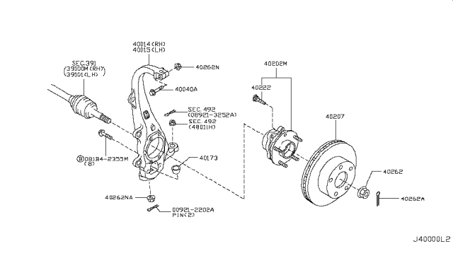 2010 Infiniti M35 Front Axle Diagram 2