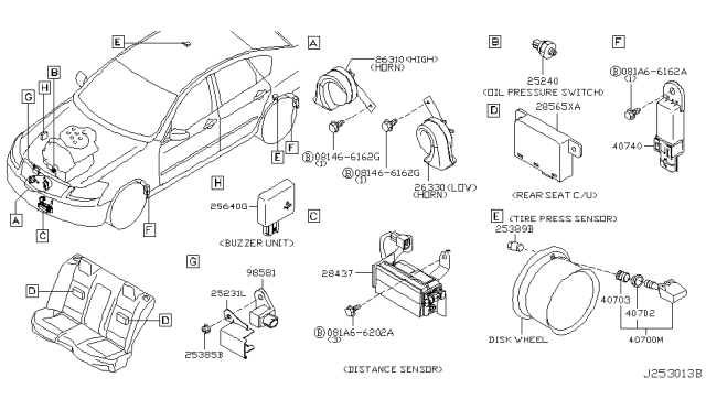 2007 Infiniti M35 Electrical Unit Diagram 4