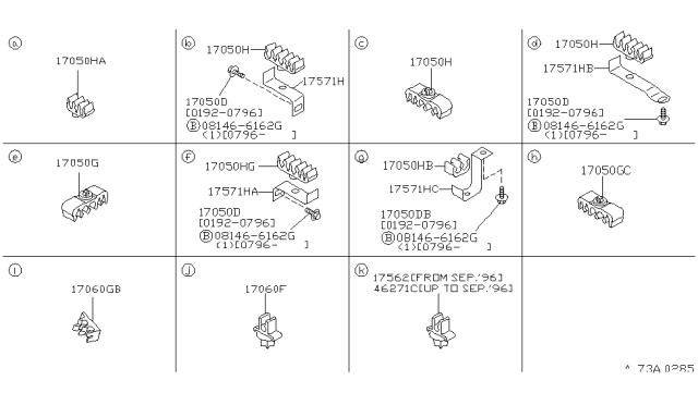 1993 Infiniti J30 Fuel Piping Diagram 1