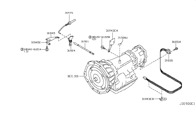 2007 Infiniti FX35 Control Switch & System Diagram 2