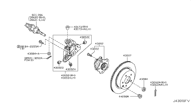 2009 Infiniti G37 Rear Axle Diagram 1