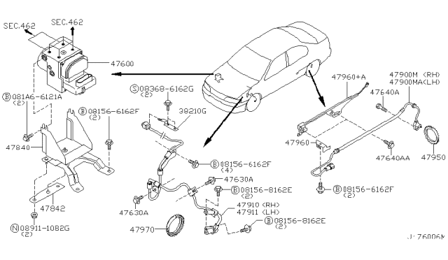 2001 Infiniti G20 Anti Skid Control Diagram 2