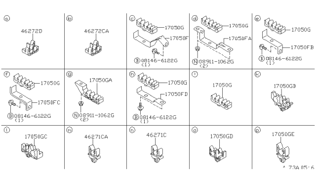 1999 Infiniti G20 Fuel Piping Diagram 1