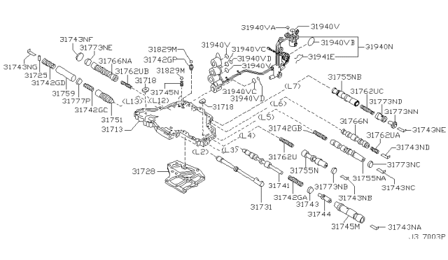 2000 Infiniti G20 Control Valve (ATM) Diagram 4