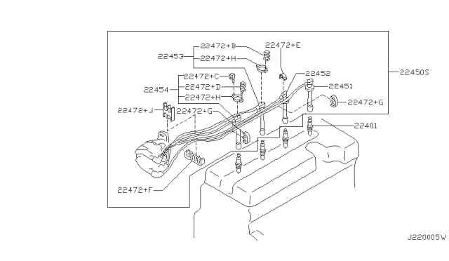 2000 Infiniti G20 Ignition System Diagram 1