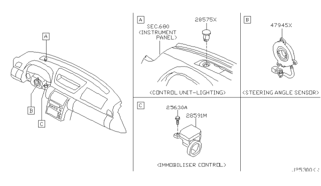 2004 Infiniti G35 Coupe Electrical Unit Diagram 12