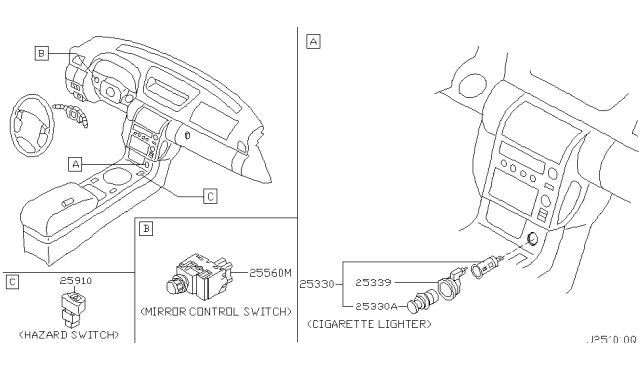 2007 Infiniti G35 Coupe Switch Diagram 8