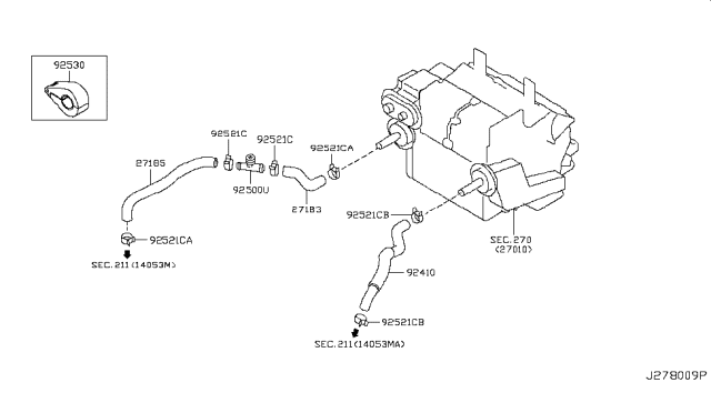 2007 Infiniti G35 Coupe Heater Piping Diagram