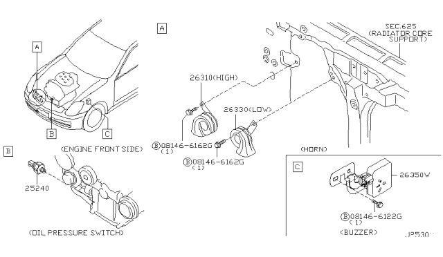 2004 Infiniti G35 Electrical Unit Diagram 11