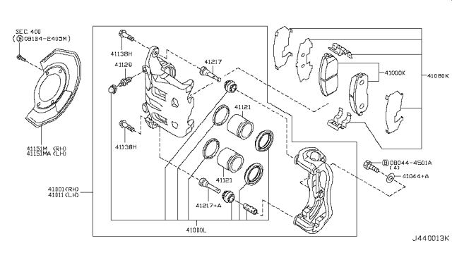 2007 Infiniti G35 Front Brake Diagram 2