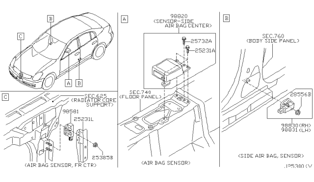 2003 Infiniti G35 Coupe Electrical Unit Diagram 5