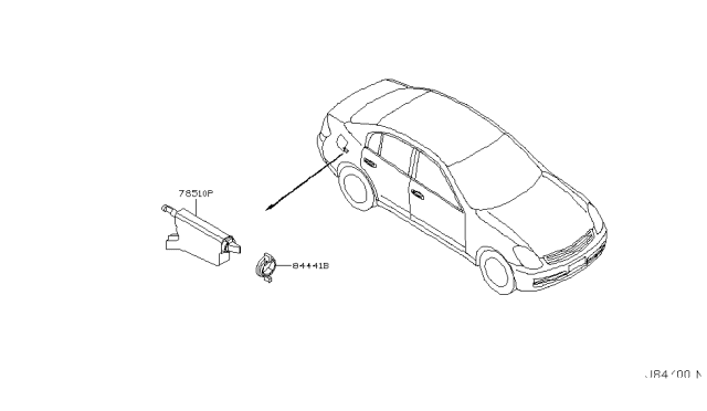 2004 Infiniti G35 Trunk Opener Diagram 2