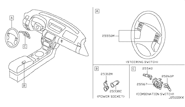 2003 Infiniti G35 Switch Diagram 6