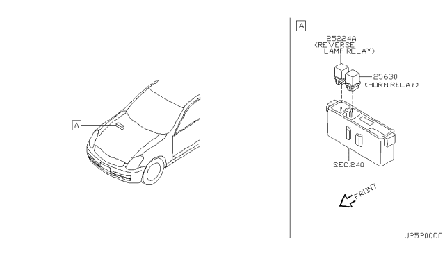 2003 Infiniti G35 Relay Diagram 1