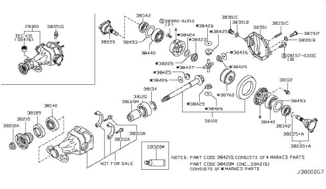 2006 Infiniti G35 Rear Final Drive Diagram 8