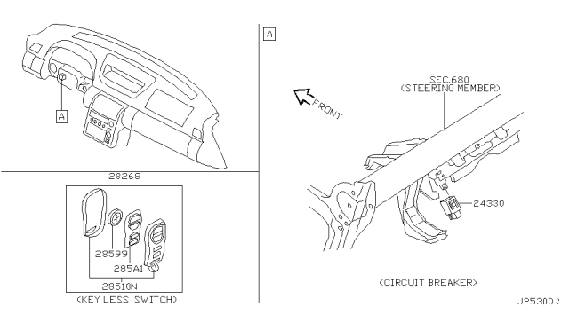 2003 Infiniti G35 Coupe Electrical Unit Diagram 12