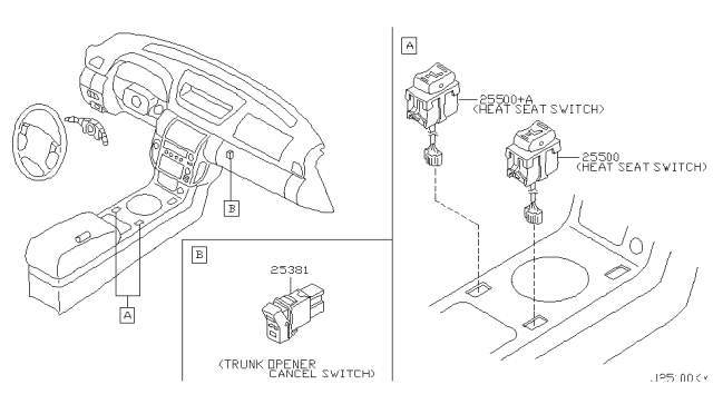 2004 Infiniti G35 Coupe Switch Diagram 17
