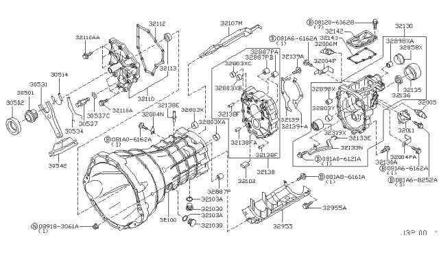 2006 Infiniti G35 Bolt-Fixing,Front Cover Diagram for 31377-CD00C