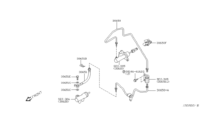 2004 Infiniti G35 Coupe Clutch Piping Diagram 2