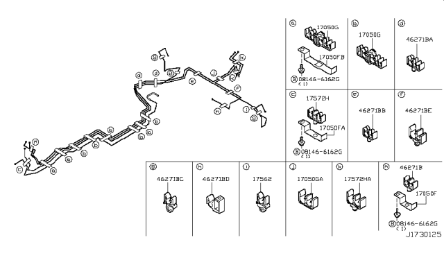 2005 Infiniti G35 Fuel Piping Diagram 3