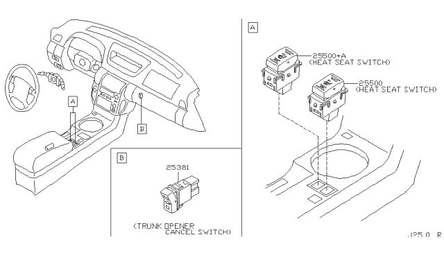 2007 Infiniti G35 Coupe Switch Diagram 11