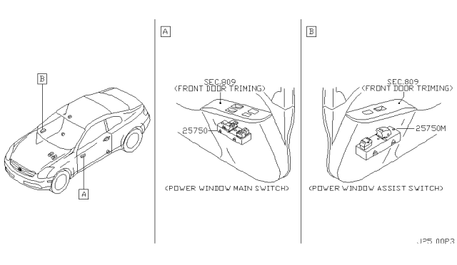 2007 Infiniti G35 Coupe Switch Diagram 3
