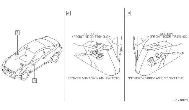 2007 Infiniti G35 Switch Diagram 3