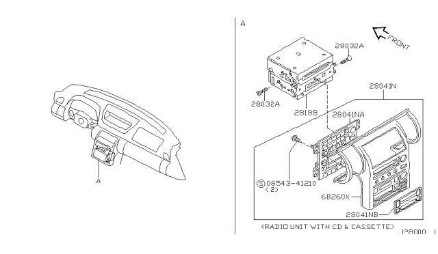 2004 Infiniti G35 Audio & Visual Diagram 6