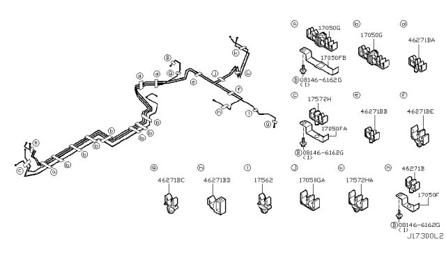2005 Infiniti G35 Fuel Piping Diagram 2