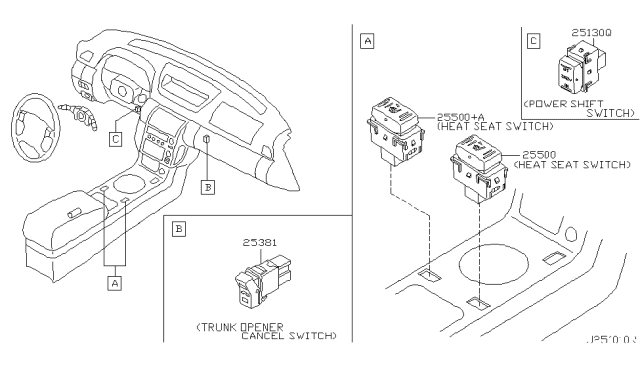 2007 Infiniti G35 Switch Diagram 10