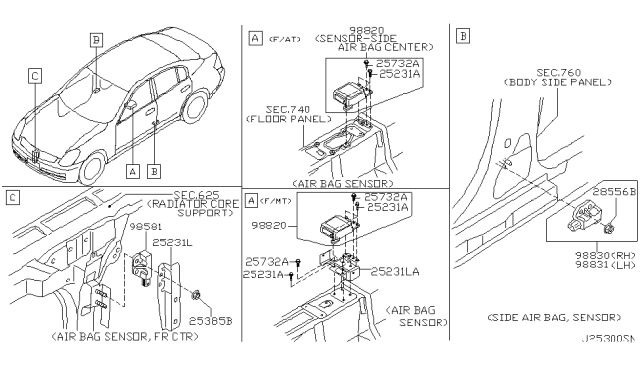 2007 Infiniti G35 Coupe Electrical Unit Diagram 6