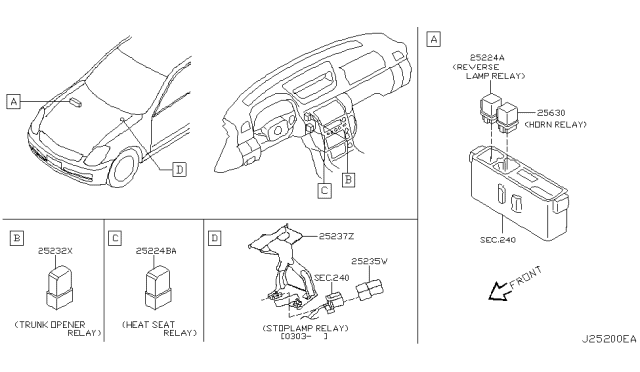 2003 Infiniti G35 Relay Diagram 3