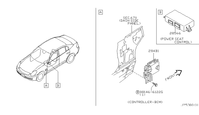 2004 Infiniti G35 Coupe Electrical Unit Diagram 3