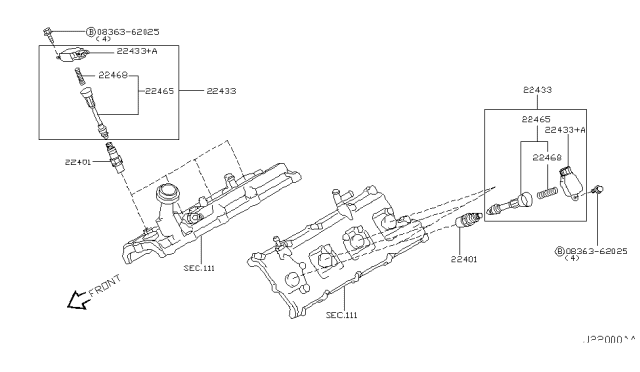 2004 Infiniti M45 Ignition System Diagram