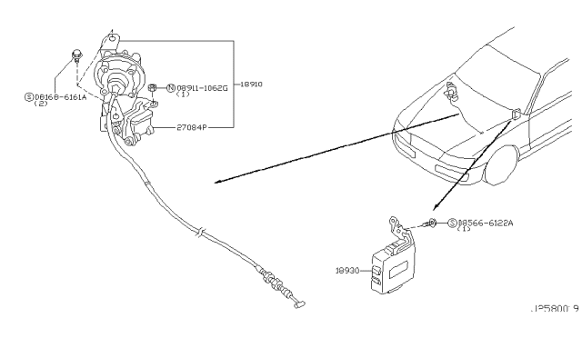 2003 Infiniti M45 Auto Speed Control Device Diagram