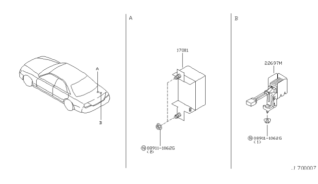 2003 Infiniti M45 Fuel Pump Diagram