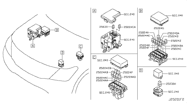 2015 Infiniti QX80 Relay Diagram 2