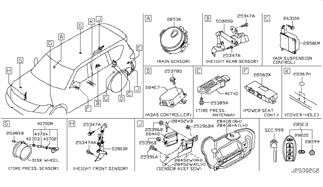 2016 Infiniti QX80 Electrical Unit Diagram 4