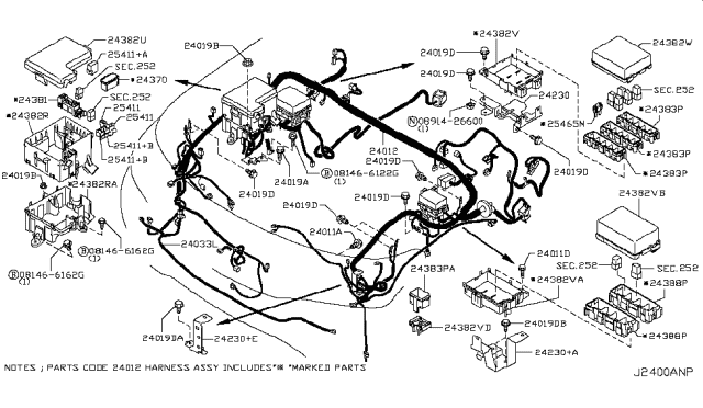 2015 Infiniti QX80 Wiring Diagram 11