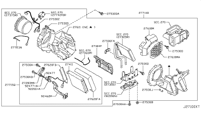 2015 Infiniti QX80 Cooling Unit Diagram 5