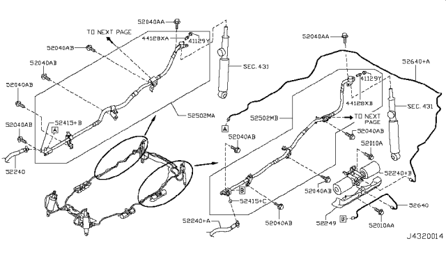 2015 Infiniti QX80 Suspension Control Diagram 6