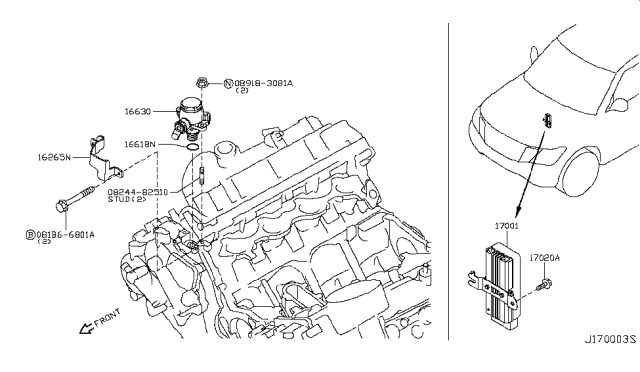 2016 Infiniti QX80 Fuel Pump Diagram 1
