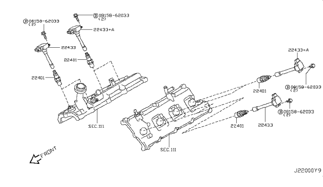 2017 Infiniti QX80 Ignition System Diagram