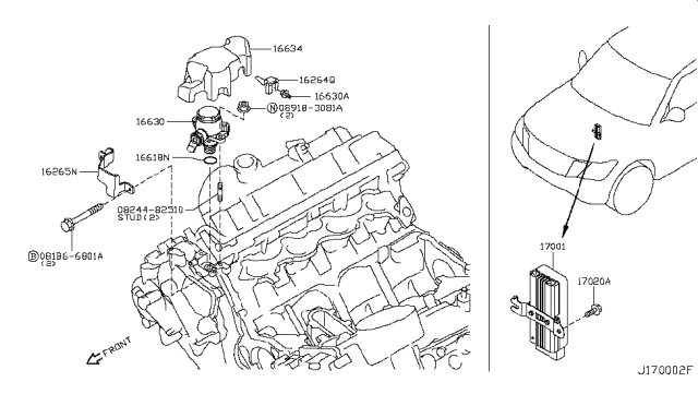 2012 Infiniti QX56 Fuel Pump Diagram 1