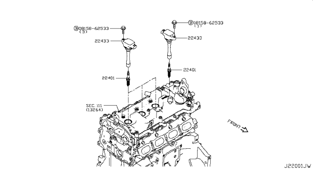 2019 Infiniti QX50 Ignition System Diagram