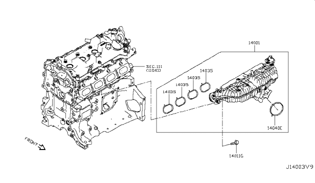 2019 Infiniti QX50 Manifold Diagram 2