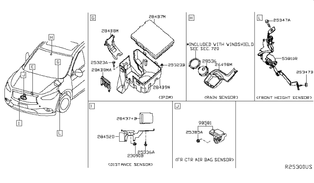 2019 Infiniti QX60 Electrical Unit Diagram 5