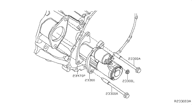 2014 Infiniti QX60 Starter Motor Diagram