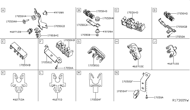 2017 Infiniti QX60 Fuel Piping Diagram 2